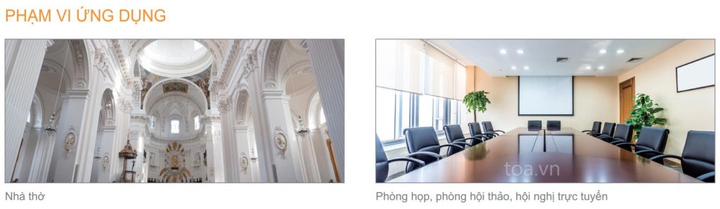 PHẠM VI ỨNG DỤNG